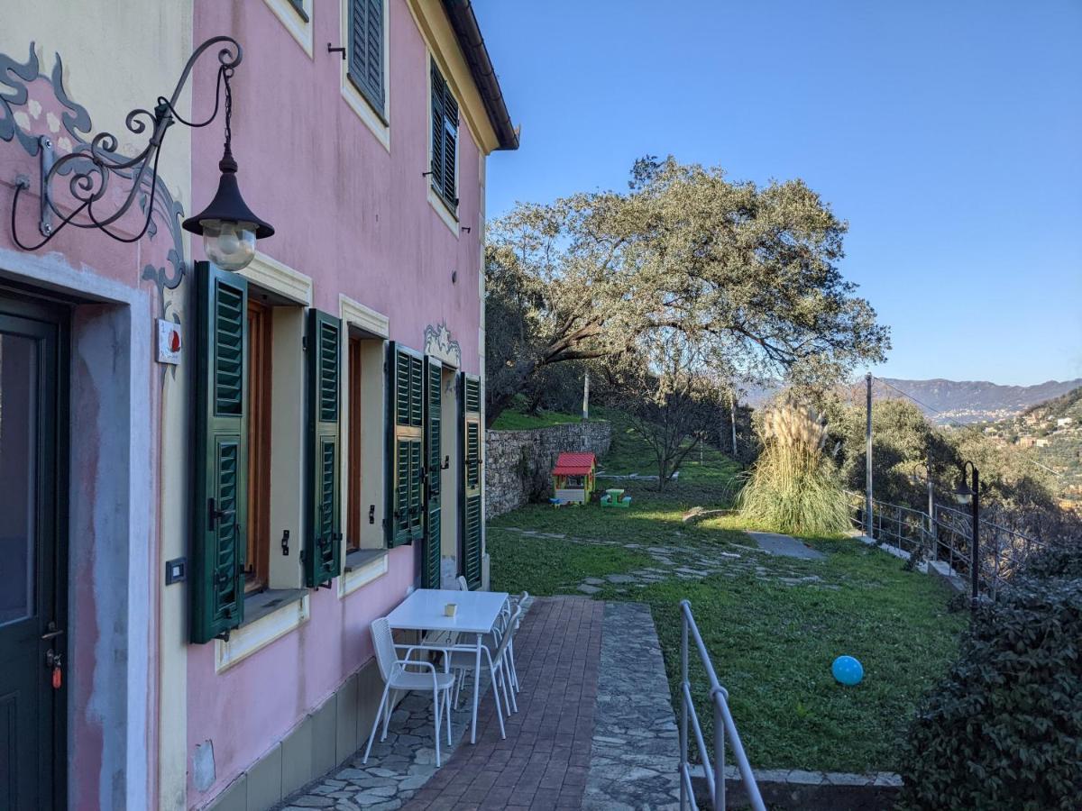 Villa Olivari - Apt Il Melograno Camogli Exterior foto